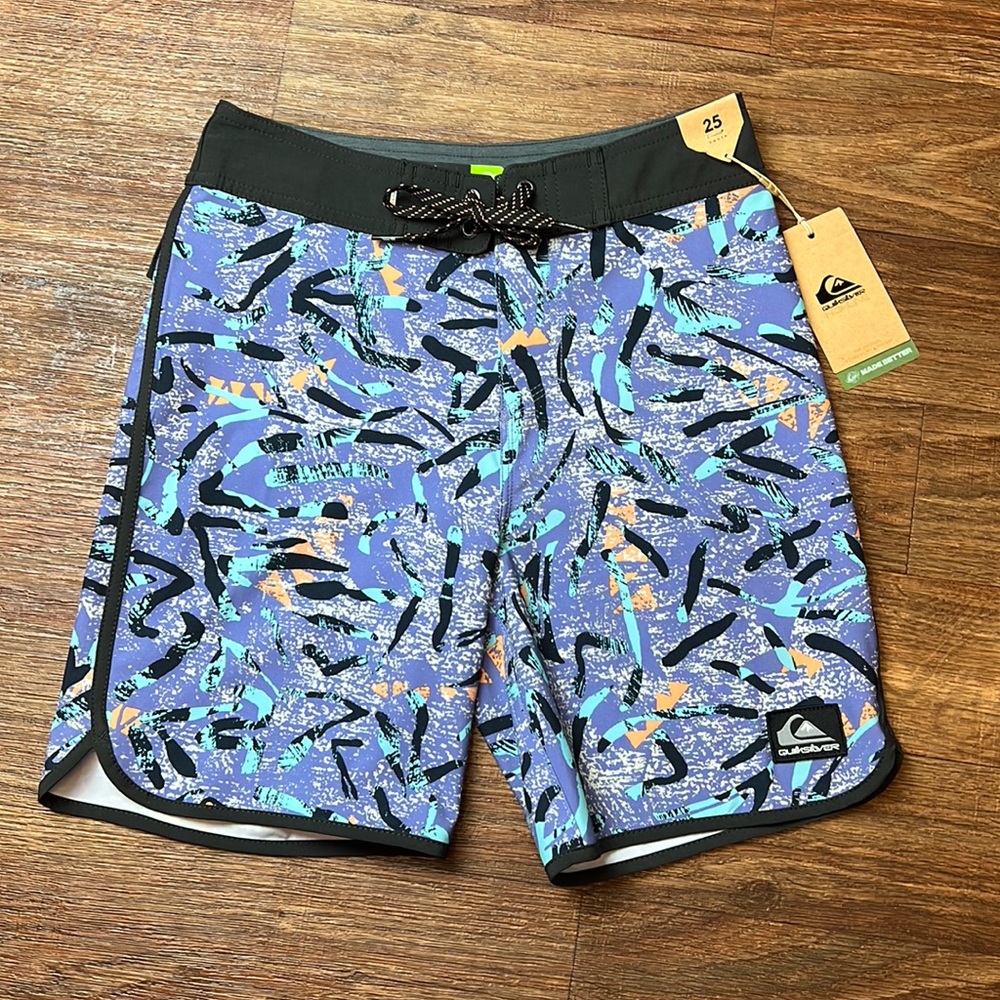 NEW! Quicksilver Swim Board Shorts *D